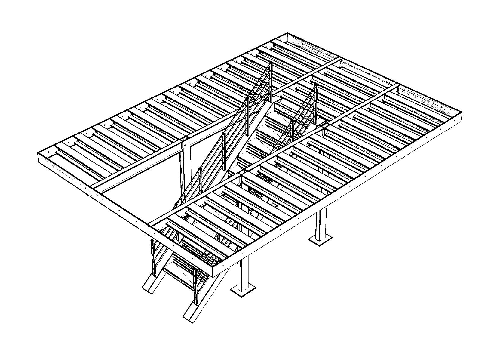 Mezzanine Floor Drawing