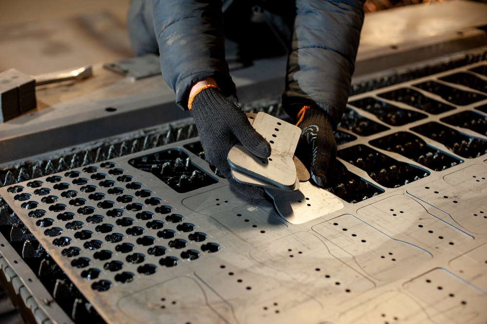 CNC cut parts production